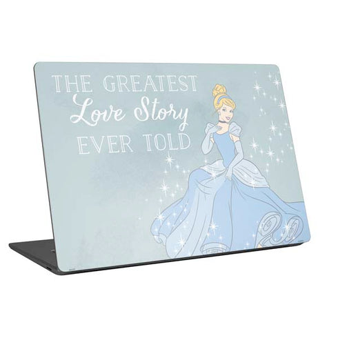 Disney Cinderella Greatest Love Story Ever Told Universal Laptop 11in (8.8 x 6.2in) Skin